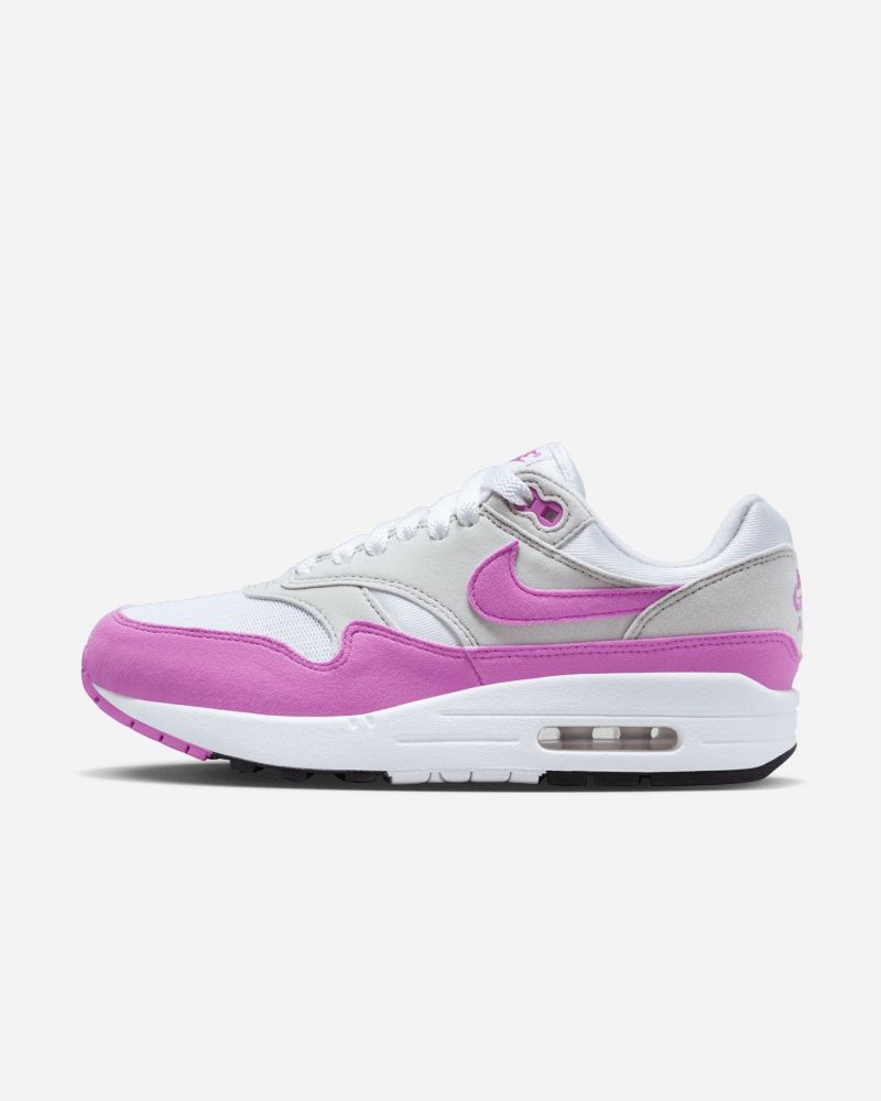 Chaussures Nike Air Max 1 '87 Gris & Rose pour femme