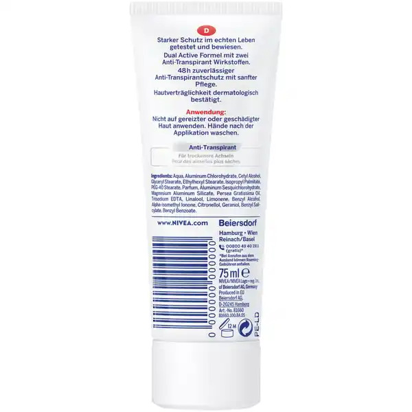 Dry Comfort Creme Anti-Transpirant