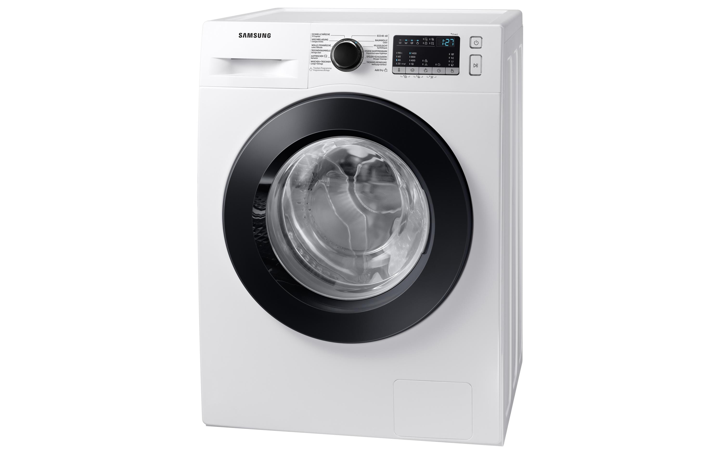 Waschtrockner WD80T4049CE/WS 8 kg / 5 kg<br>Tumbler mit Dampffunktion