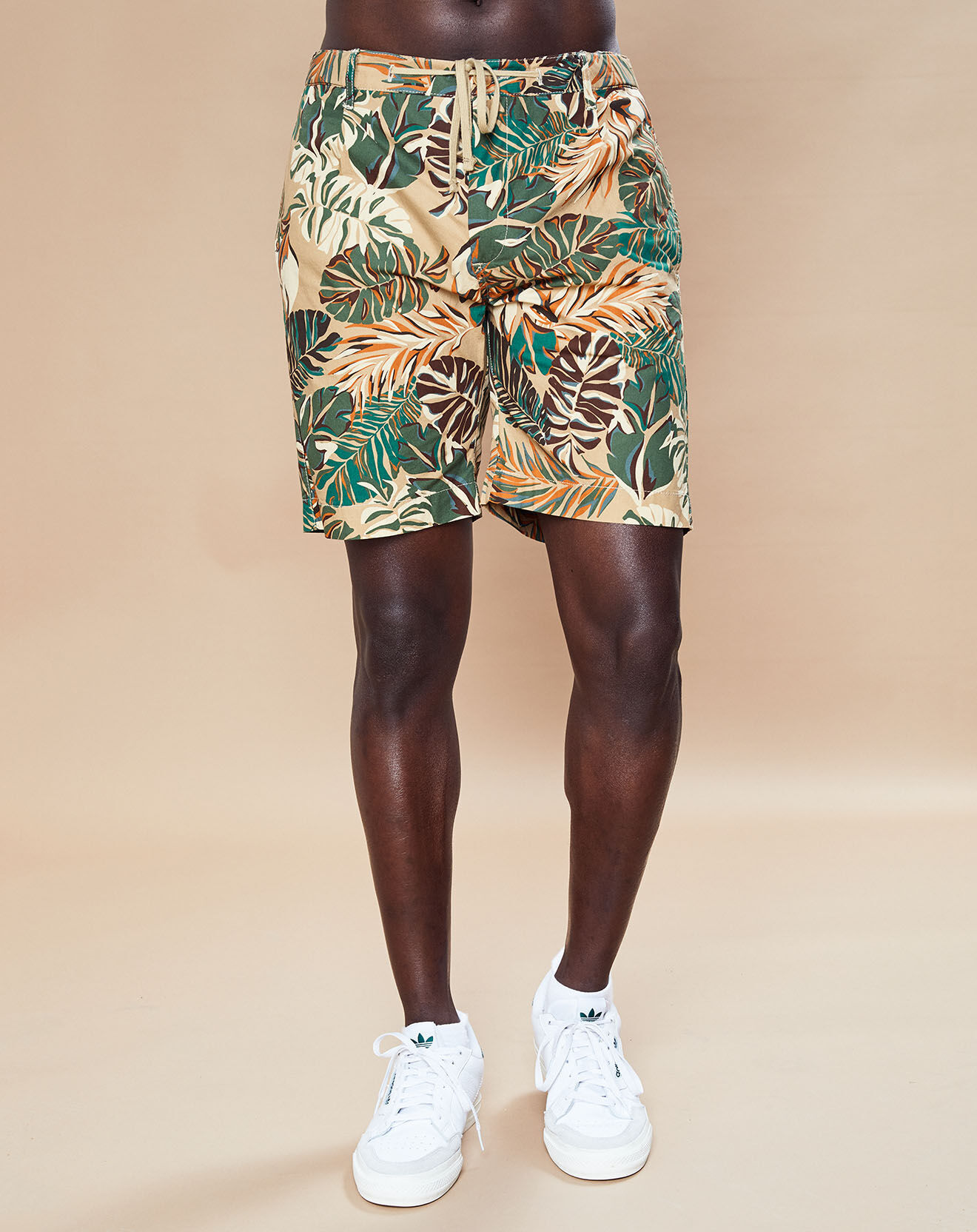 Hartford Short Tank imprimé vert kaki