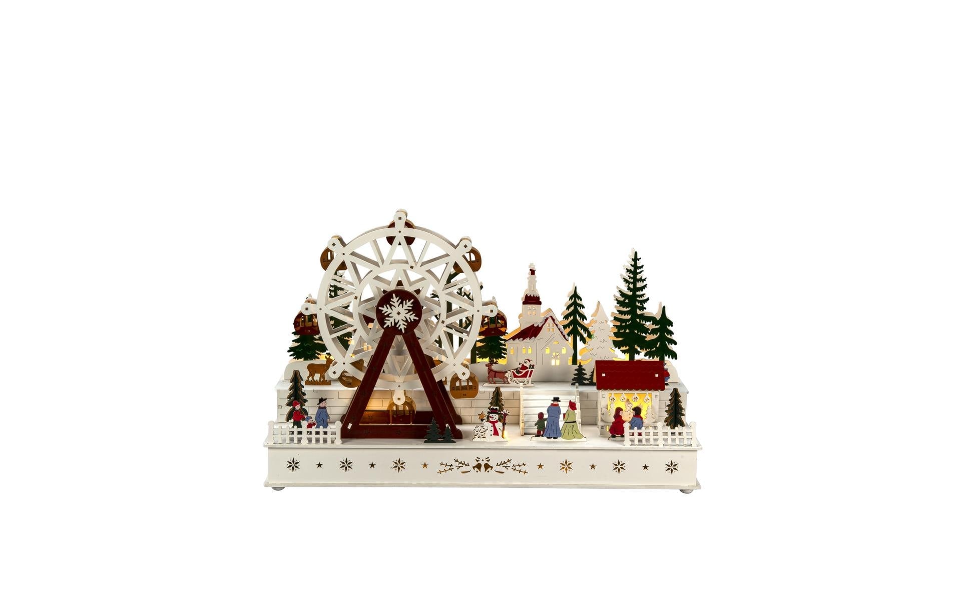 KONSTSMIDE LED Dekofigur »Riesenrad 28,5 cm x 45 cm« Warmweiss