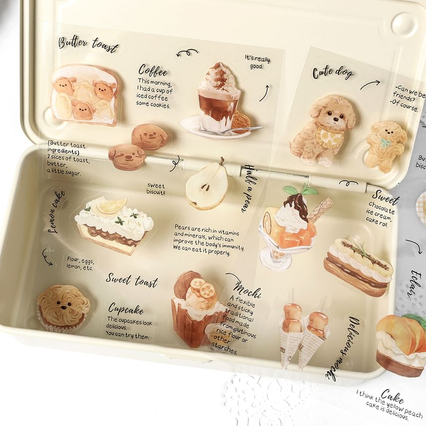 OH.LEELY - Dessertdiersticker (verschillende ontwerpen)