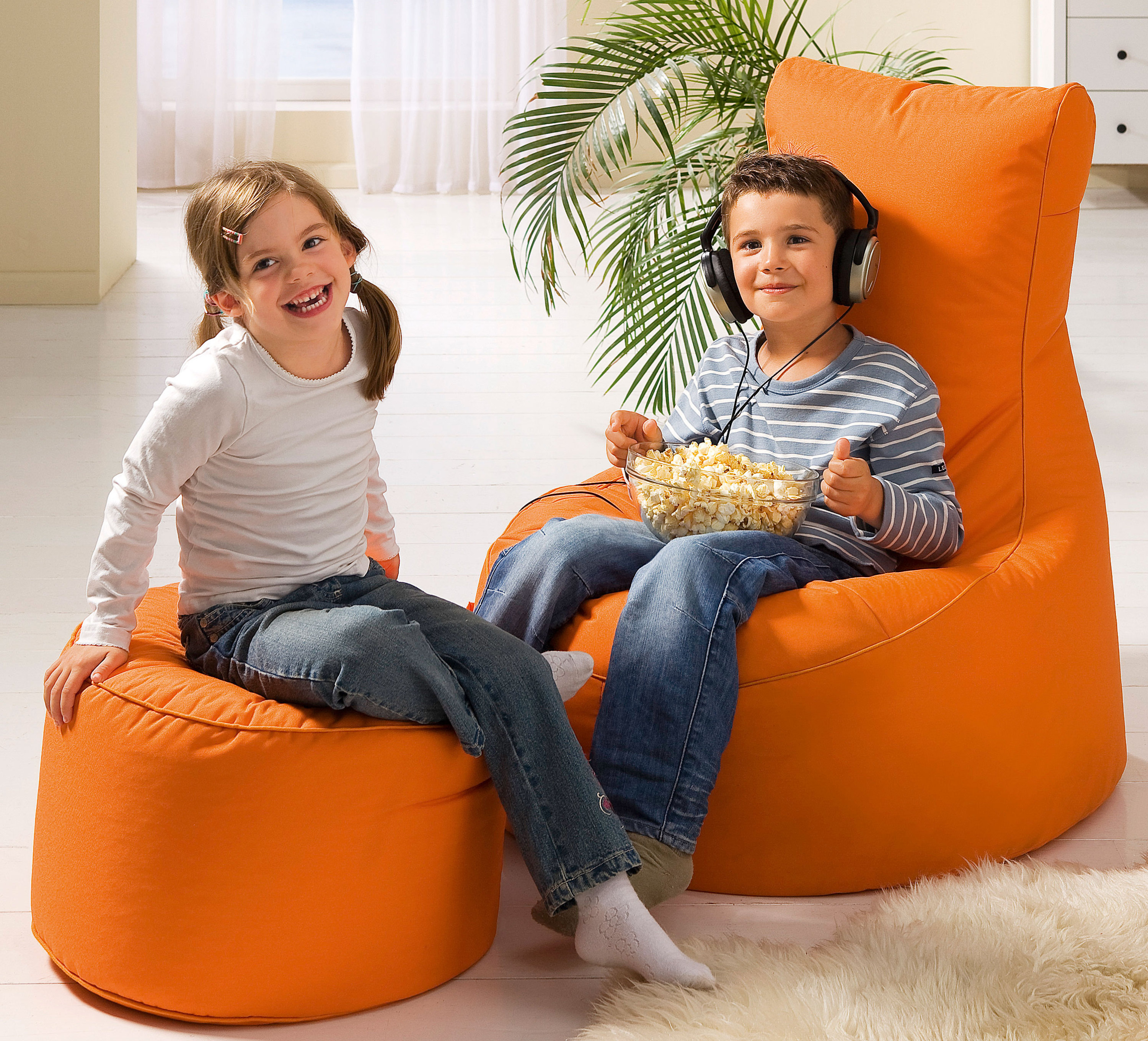Hocker DotCom BRAVA (Farbe: orange)