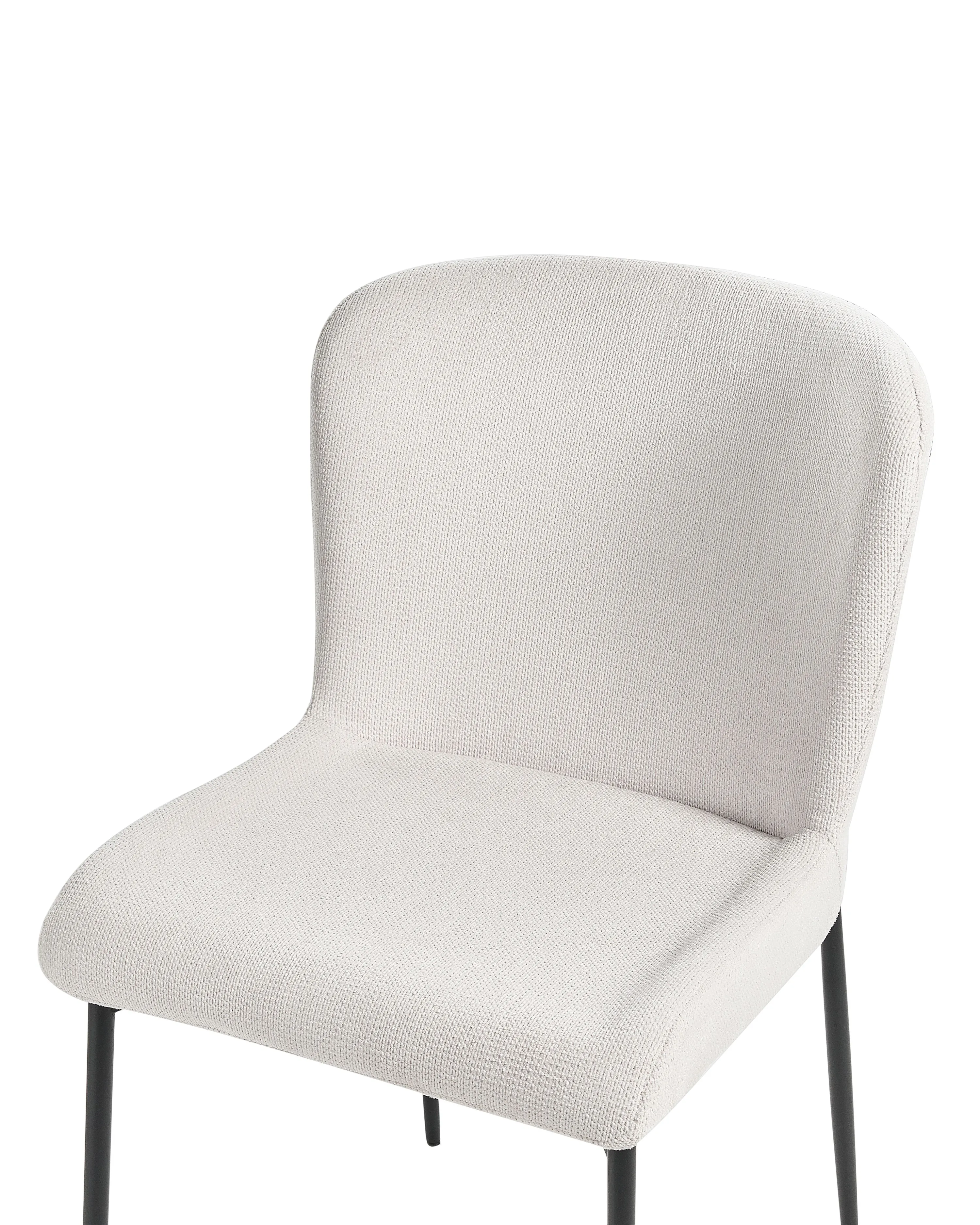 Set van 2 eetkamerstoelen ADA Gebroken wit