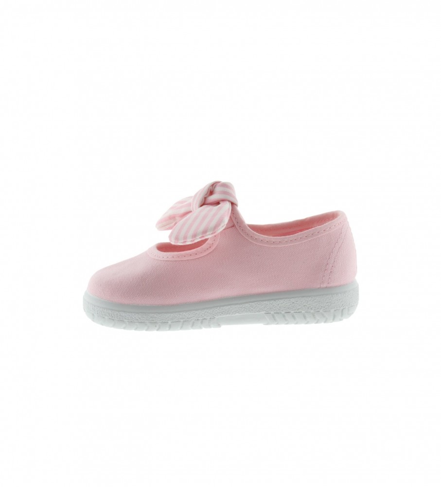Sapatos Victoria rosa estilo Mary Jane