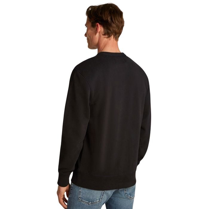 Calvin Klein Woven Label Crewneck Sweater Heren