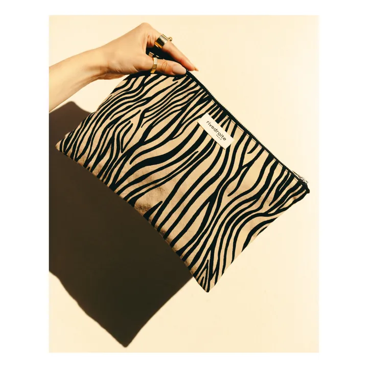 rivedroite Pochette Barbette en coton recyclé | Ocre
