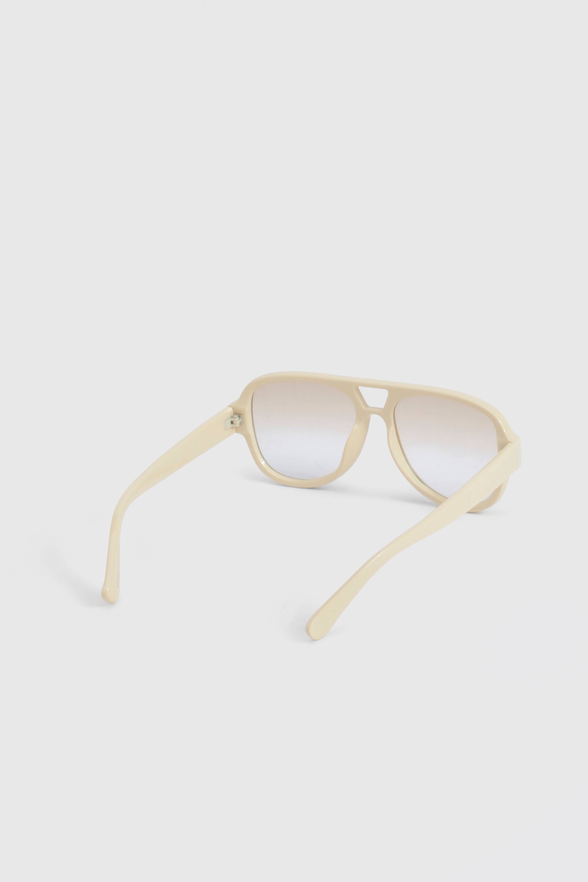 boohoo Lunettes de soleil aviateur rétro