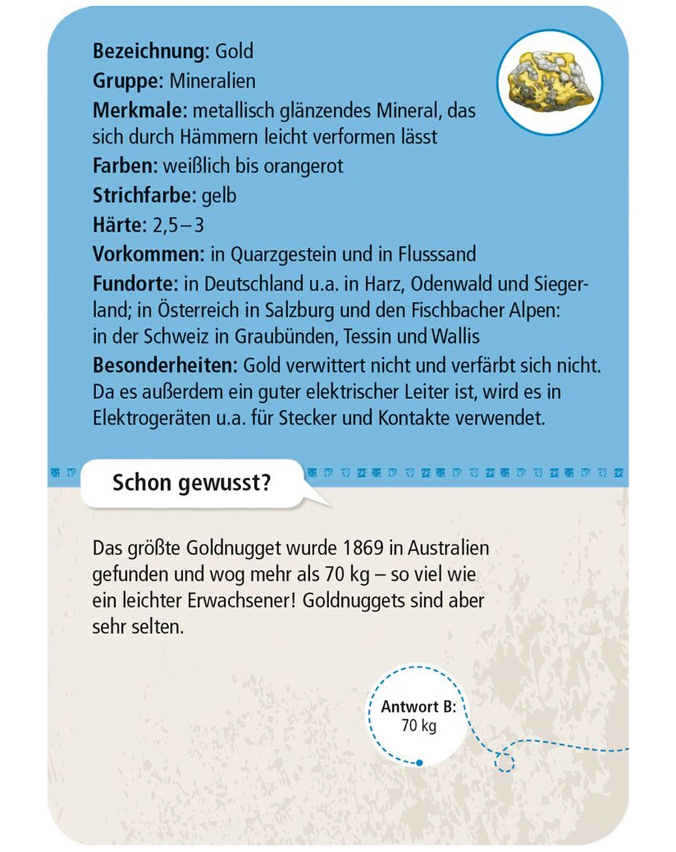 Expedition Natur 50 Mineralien & Steine