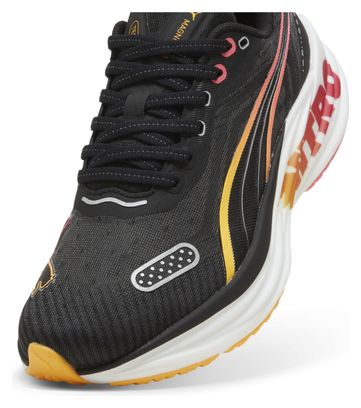 Chaussures Running Puma Magnify Nitro Tech 2 Noir Orange Femme