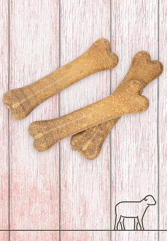 Vet-concept Lamsbotten 12 cm Snack Hond  3 stuks