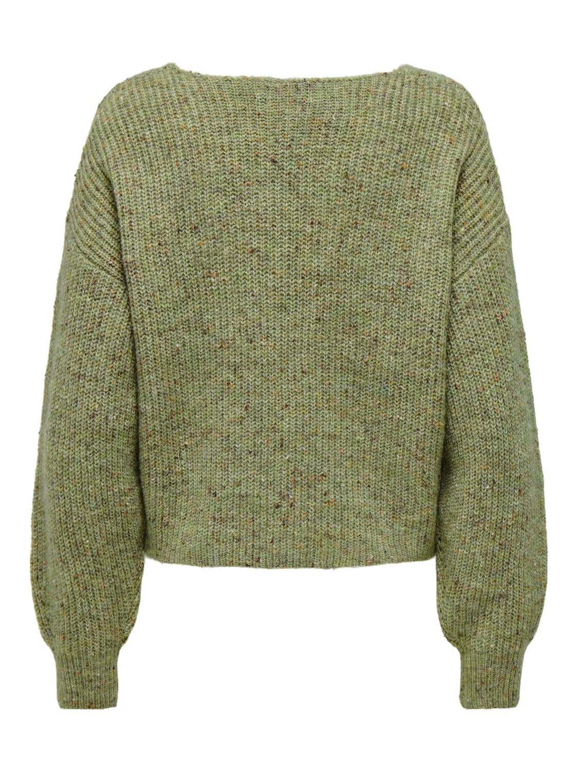 ONLVENEDA Strickpullover Sage Green