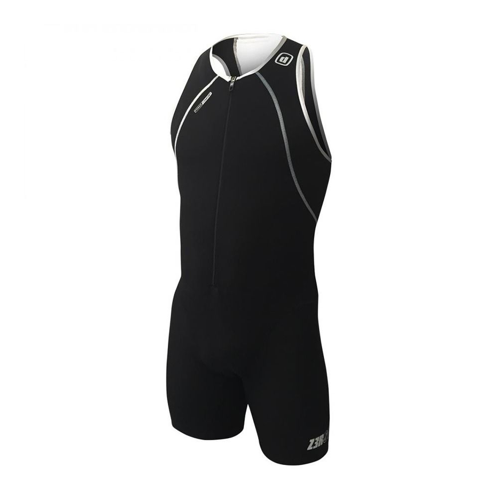 Z3Rod USUIT FZ - Combinaison trifonction shorty Homme black/white