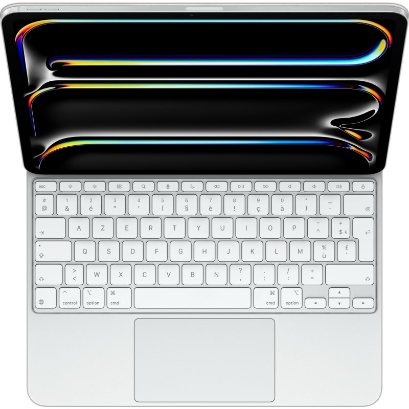Apple Magic Keyboard pour iPad Pro 13 pouces (M4) - Français - Blanc