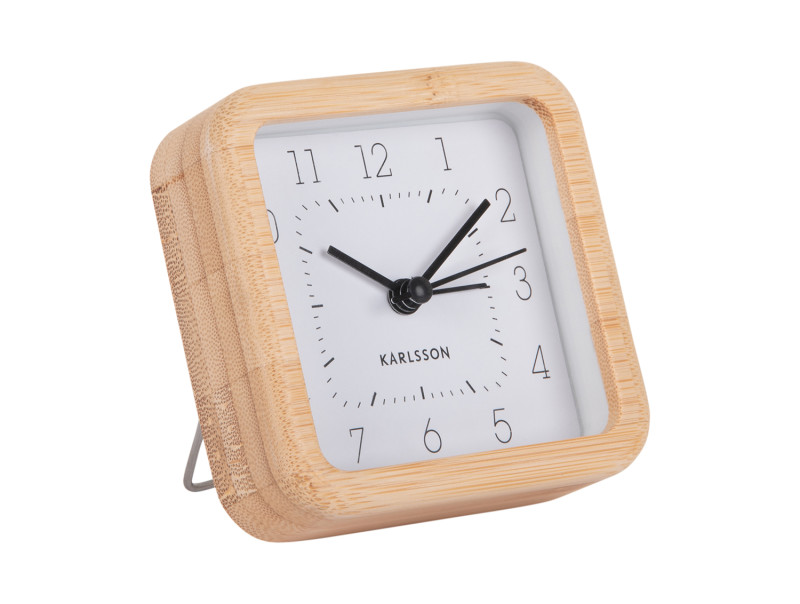 Alarm Clock Neat Square KA5924BK Black