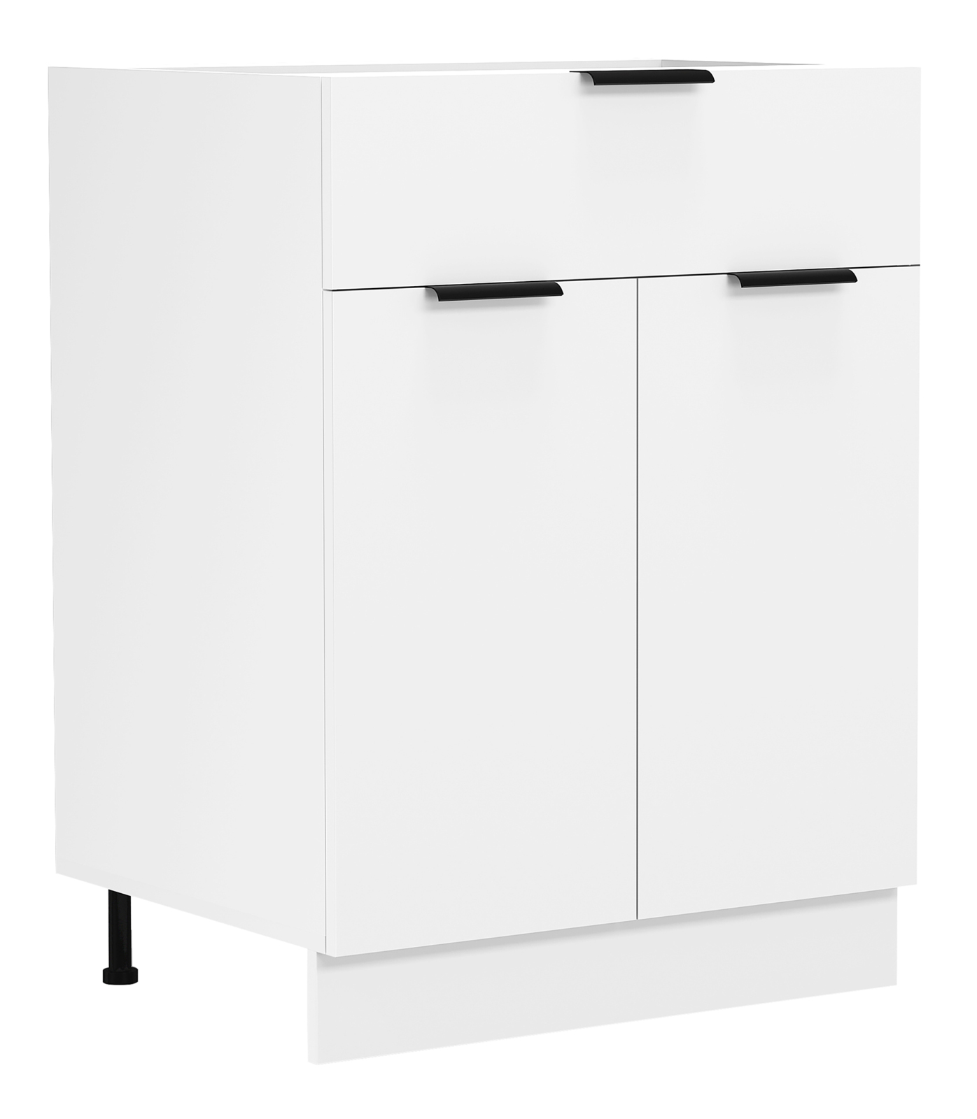 Unterschrank FASOLA - weiß - mit Schubkasten - 60 cm