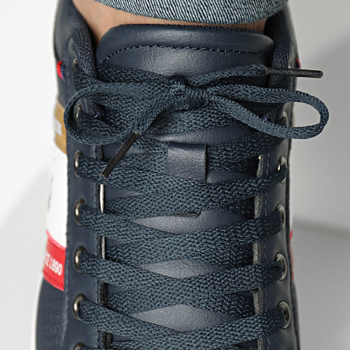 Baskets Bosona Navy Red Tan