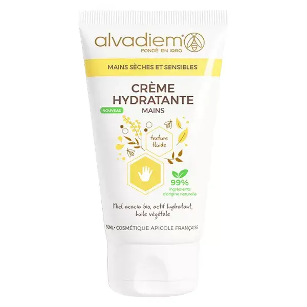 Creme hidratante para mãos secas Alvadiem 50ml