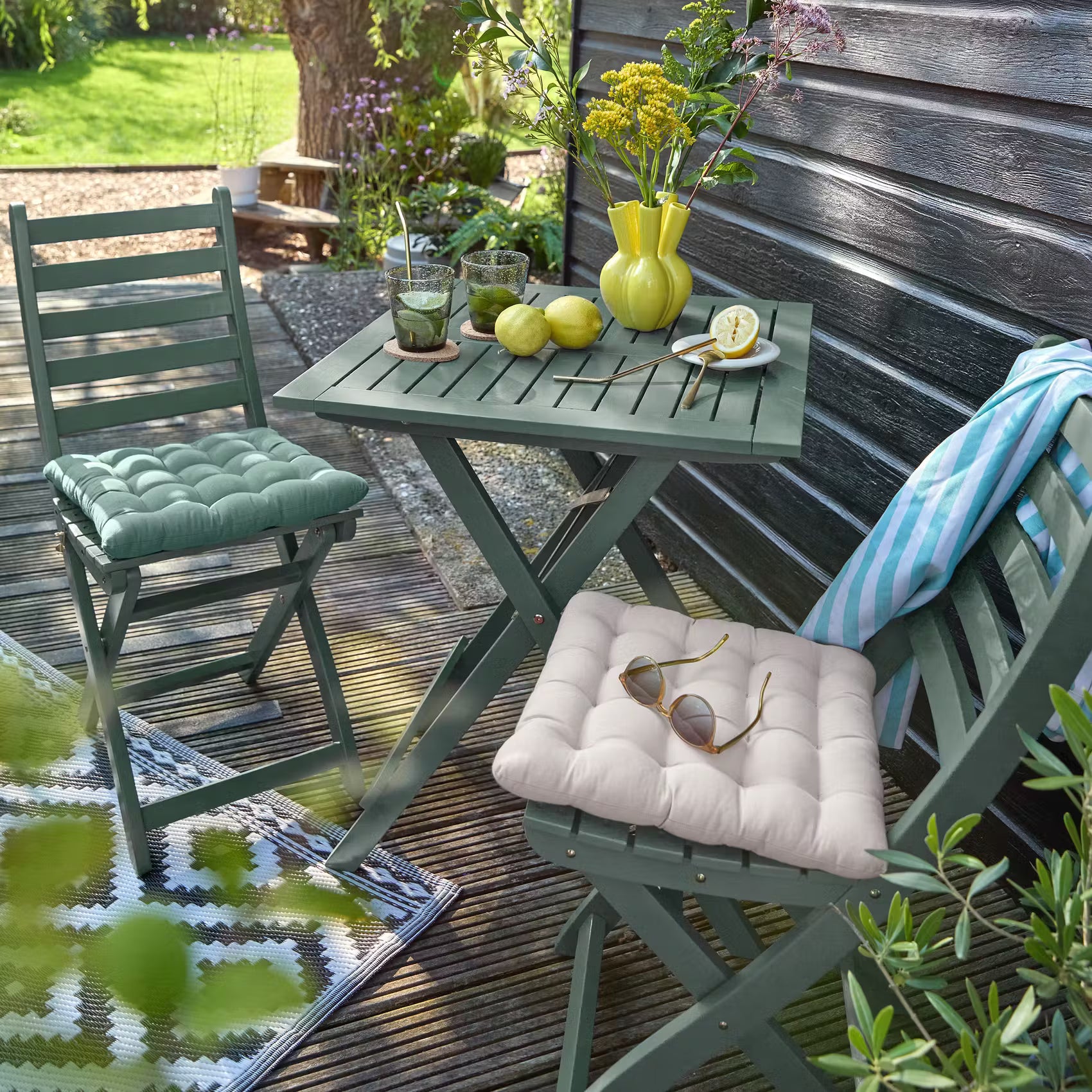 LODGE Gartenstuhl 2er-Set