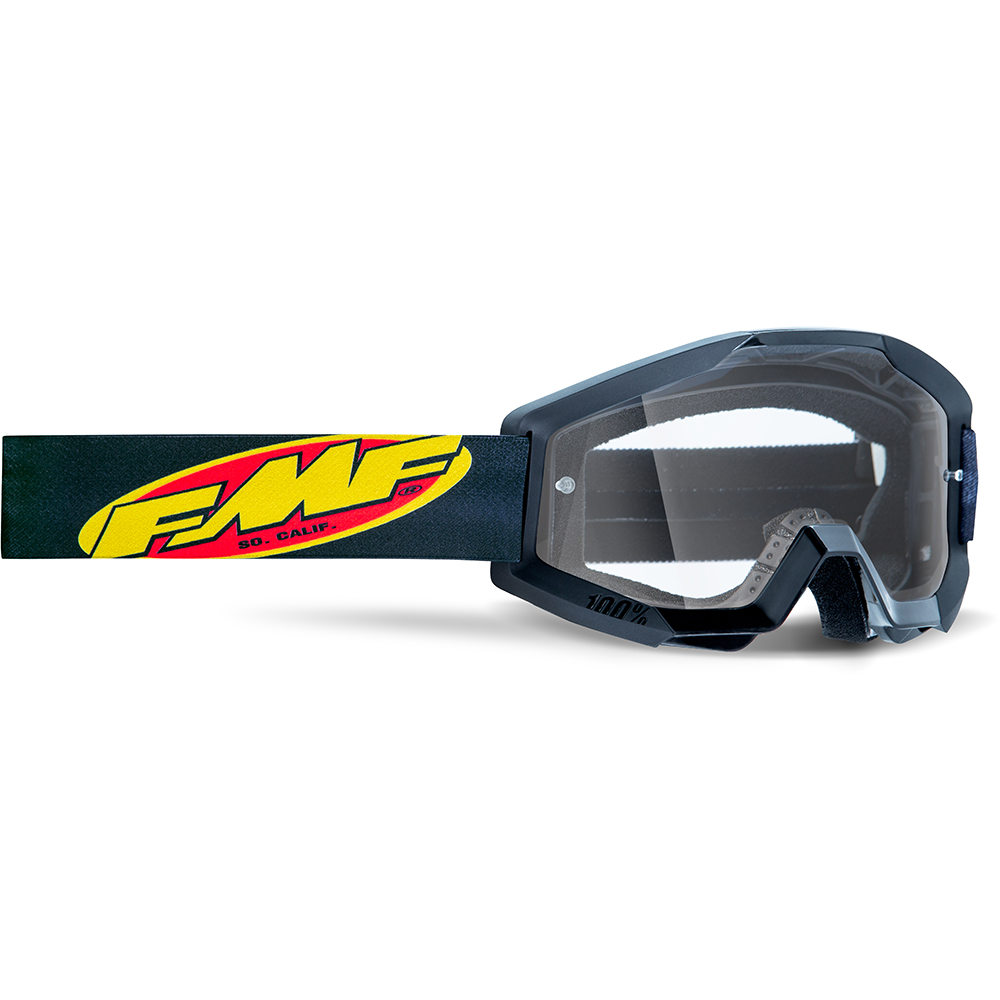 FMF Vision - Masque Powercore Core Noir / Transparent