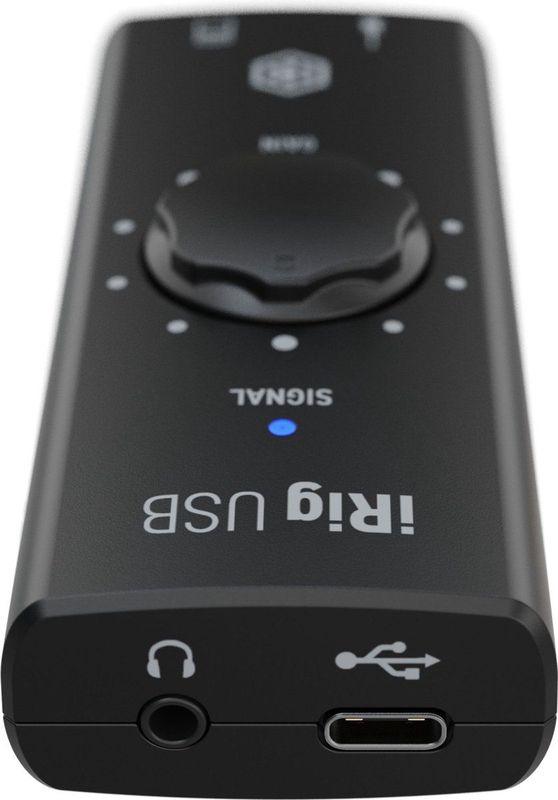 IK Multimedia - iRig USB - Audio-interface - Zwart - Universele gitaarinterface met USB-C