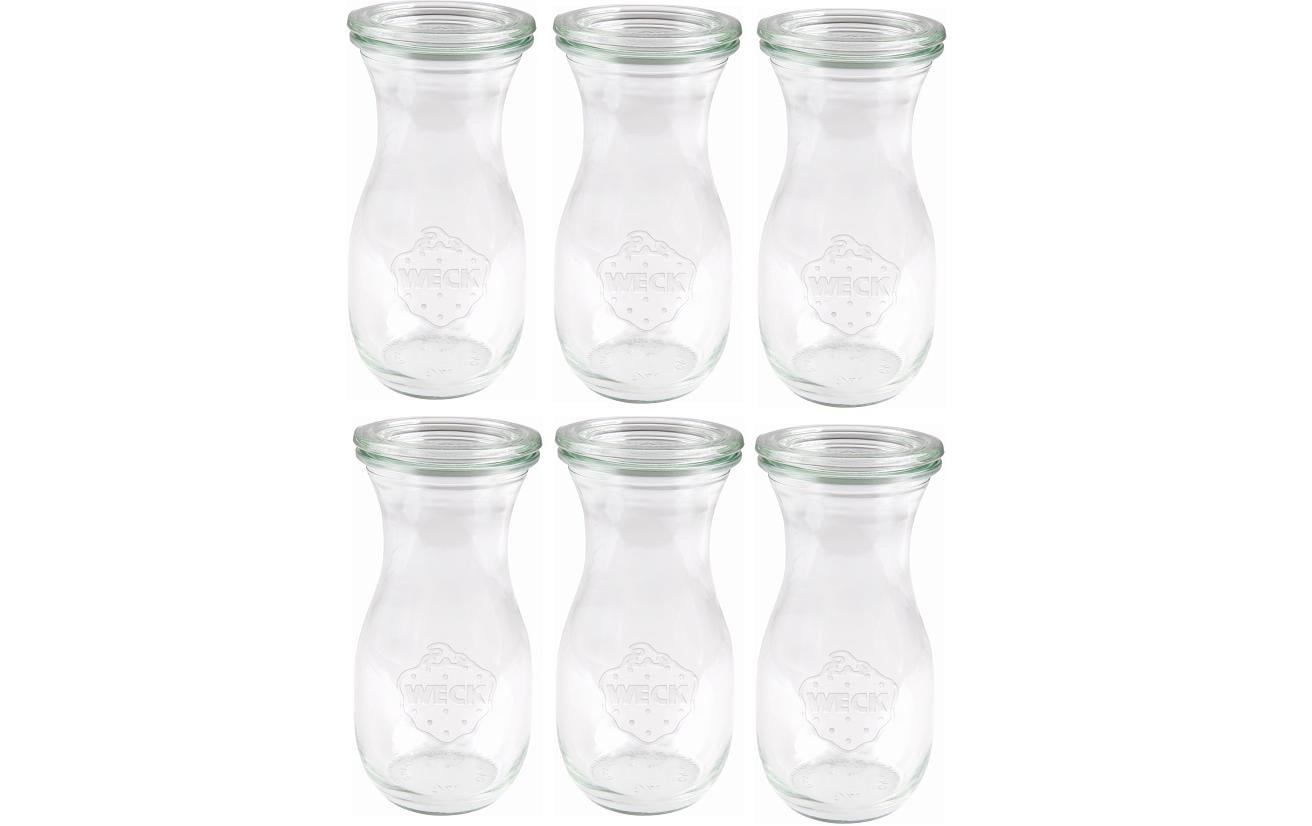 Einmachflasche 250 ml, 6 StückEinmachflaschen Set mit Deckel