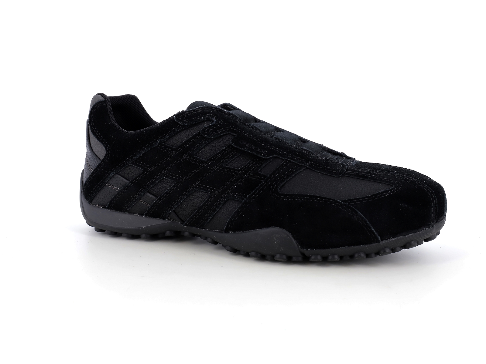 Geox-UOMO SNAKE U4207L Matières combinées Noir