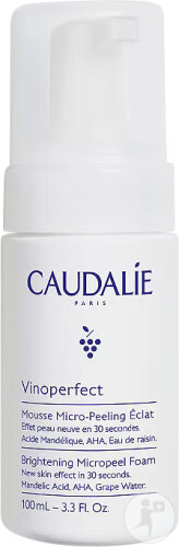 Caudalie Vinoperfect Mousse Micro-Peeling Éclat Flacon 100ml