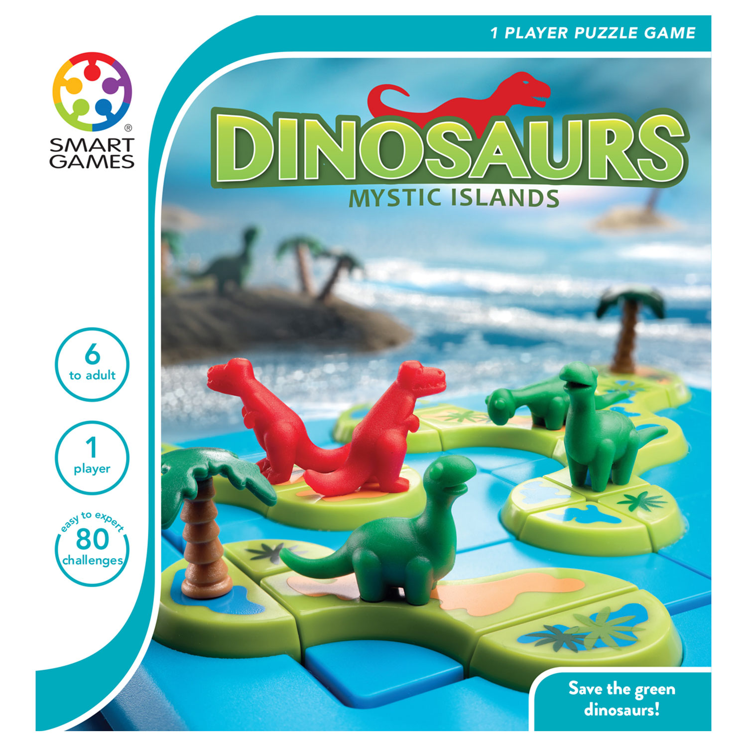 SmartGames Dinosaurs Mysterious Islands