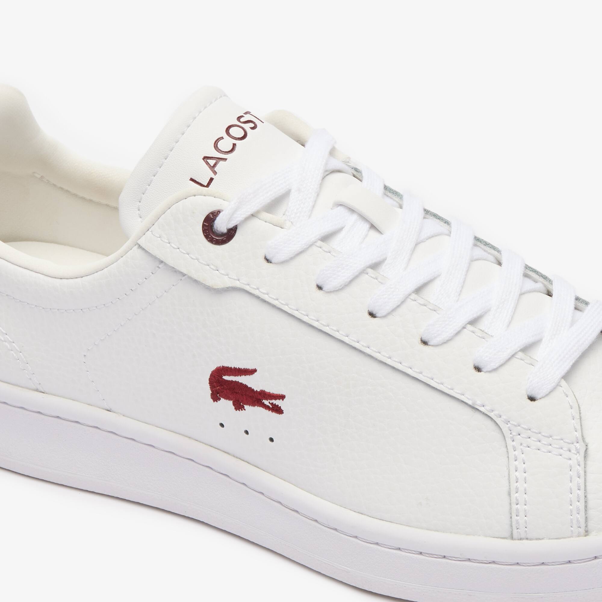 Sneakers Carnaby Pro femme en cuir Sneakers - Blanc - Lacoste - Femme