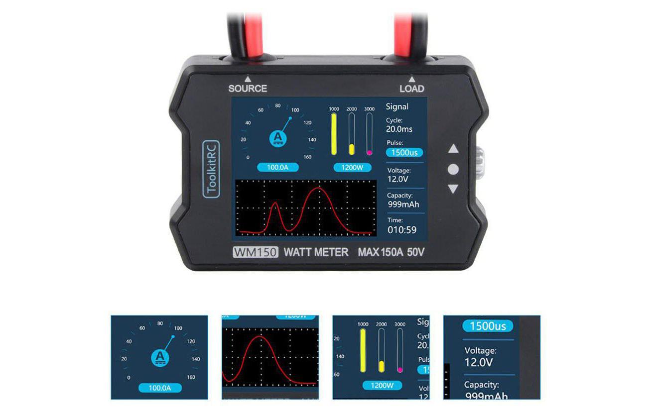 Akkutester WM150 Advanced Watt & Power MeterAkkutester