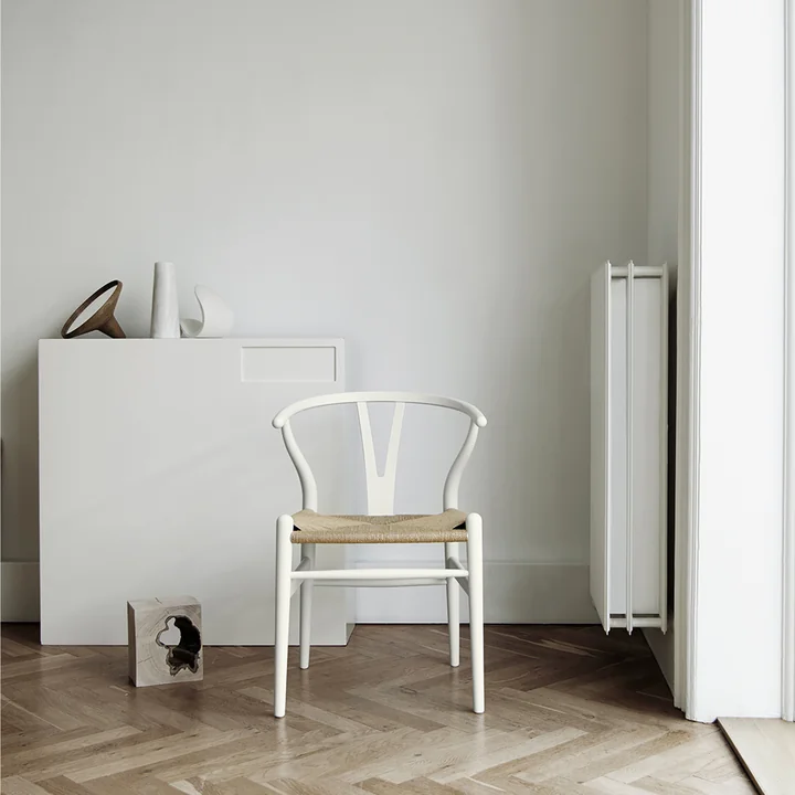 Carl Hansen - CH24 Wishbone Chair, Eiche geseift / Naturgeflecht