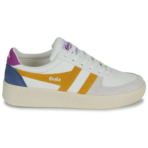 Gola - GRANDSLAM TRIDENT - Blanc / Jaune