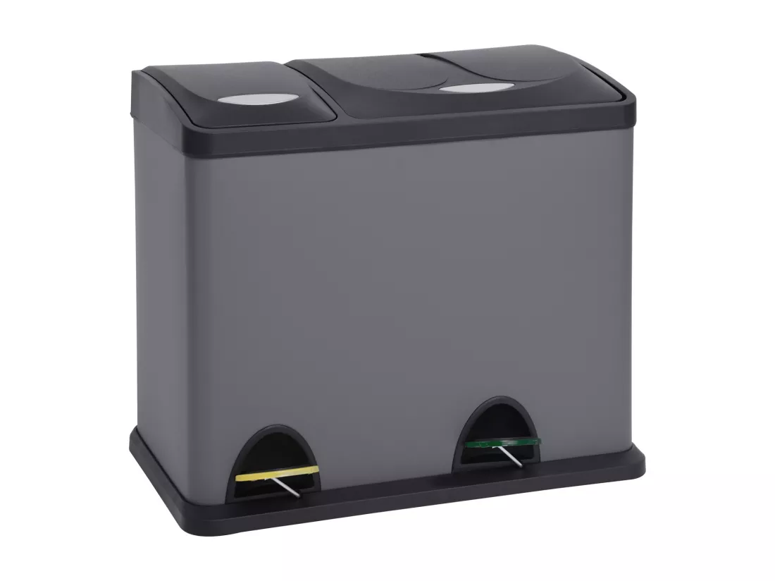 Poubelle de tri sélectif Acier inoxydable