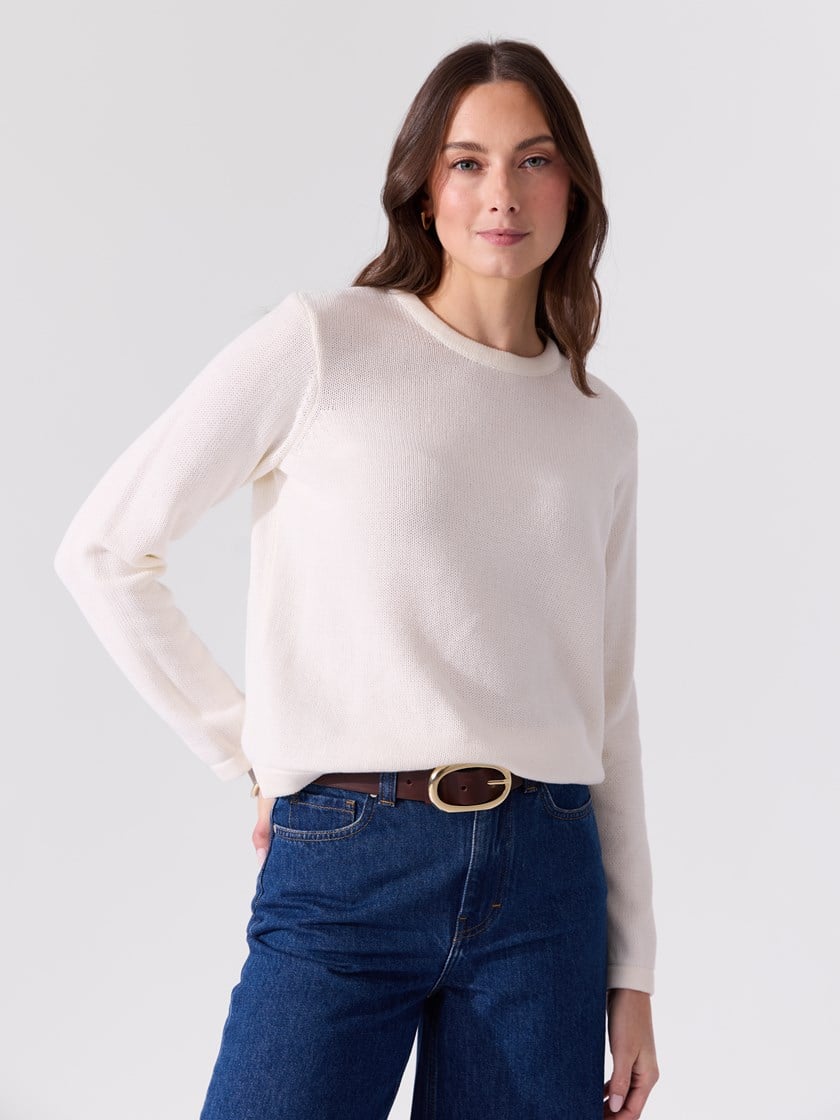 Malou genser Marshmallow