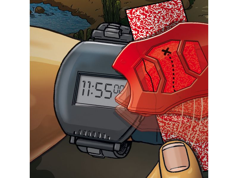 Kosmos Detektivausrüstung Die drei ??? Detektiv-Uhr Coole Uhr für Nachwuchs-Detektive mit neun Funktionen