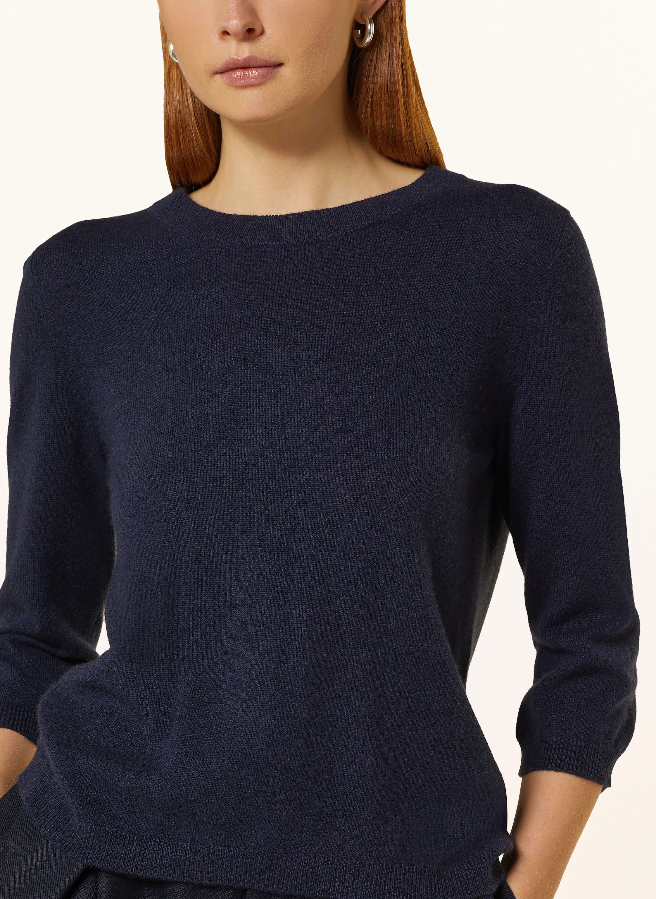 darling harbour Cashmere-Pullover mit 3/4-Arm