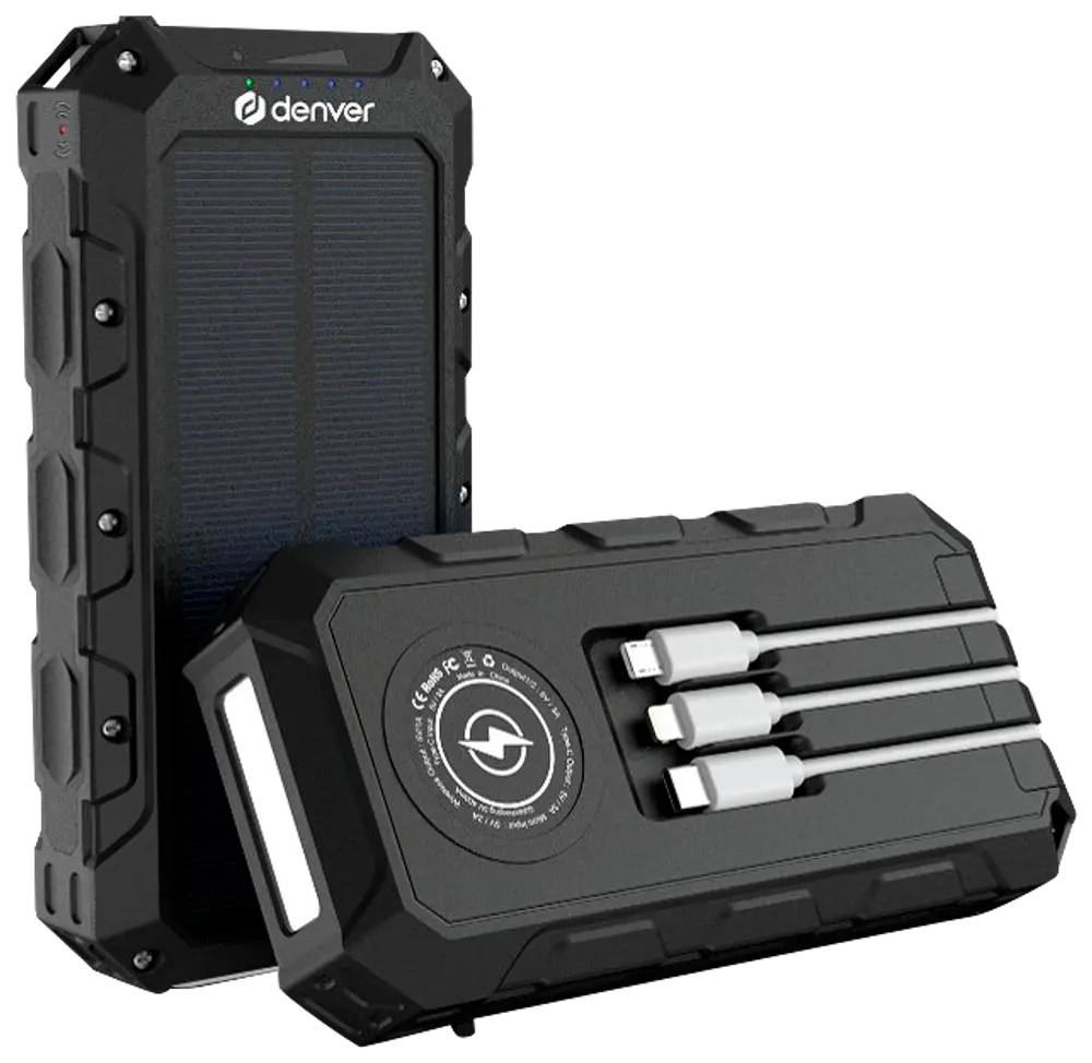 Powerbank med Solpanel