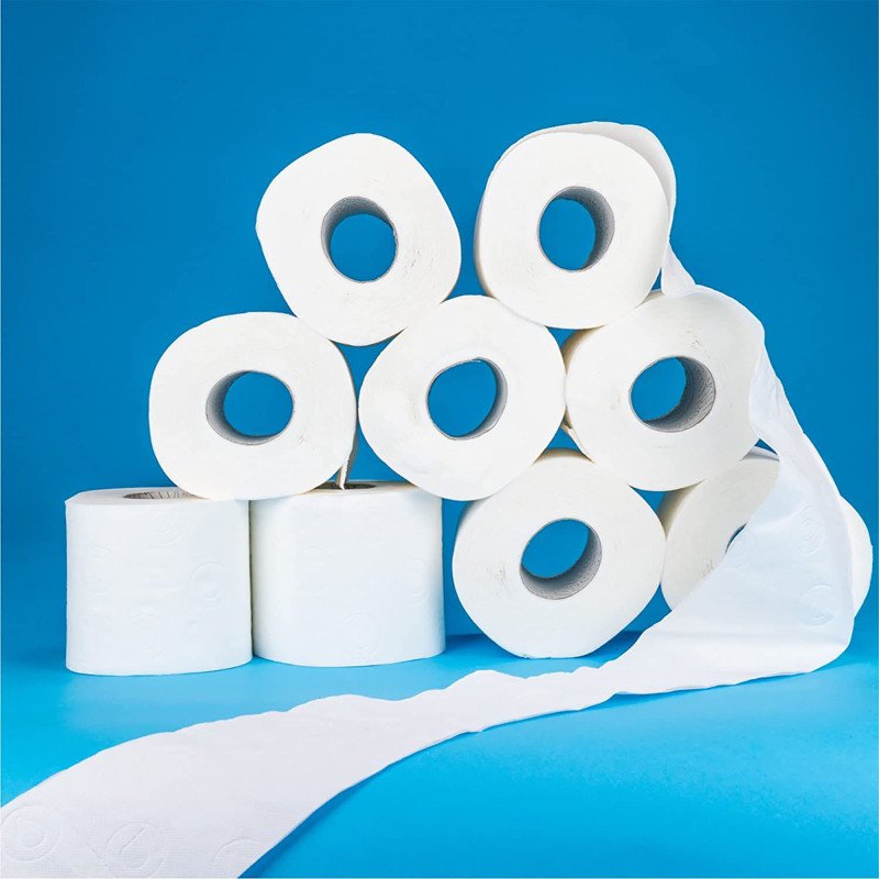 Papier toilette quadruple épaisseur Renova Royal  - 63 rouleaux de 140 feuilles
