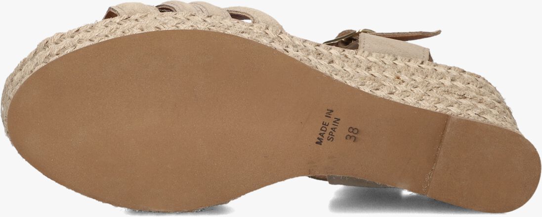 beige notre-v sandalen met hak as-14372