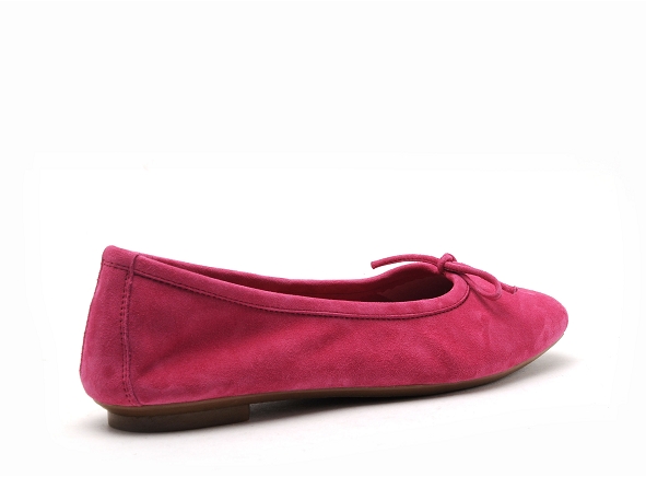 Reqins ballerines femme harmonie cuir velours rose