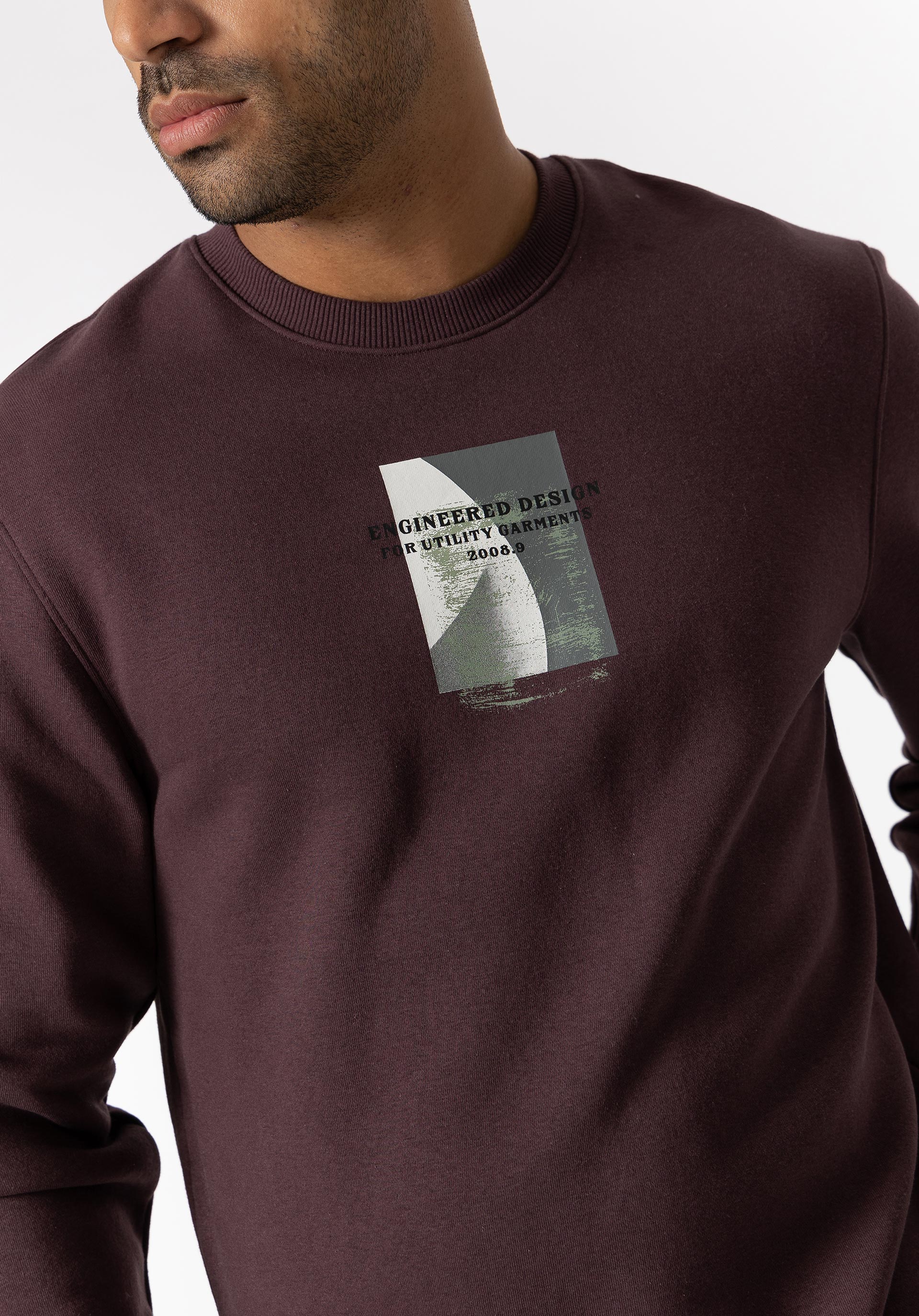 Sweatshirt com Estampado Frontal