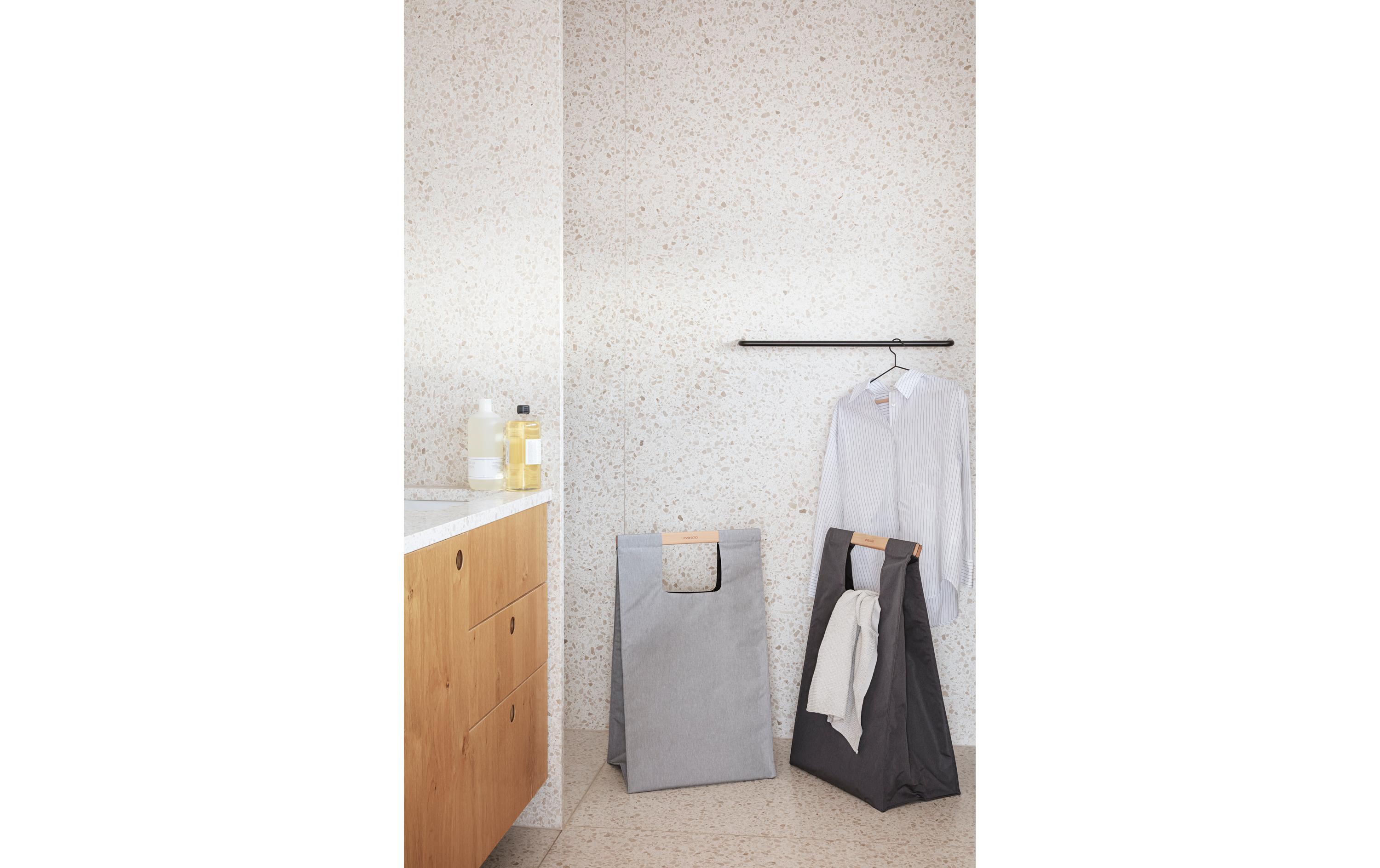 Wäschesammler 75 l, GrauWäschesack