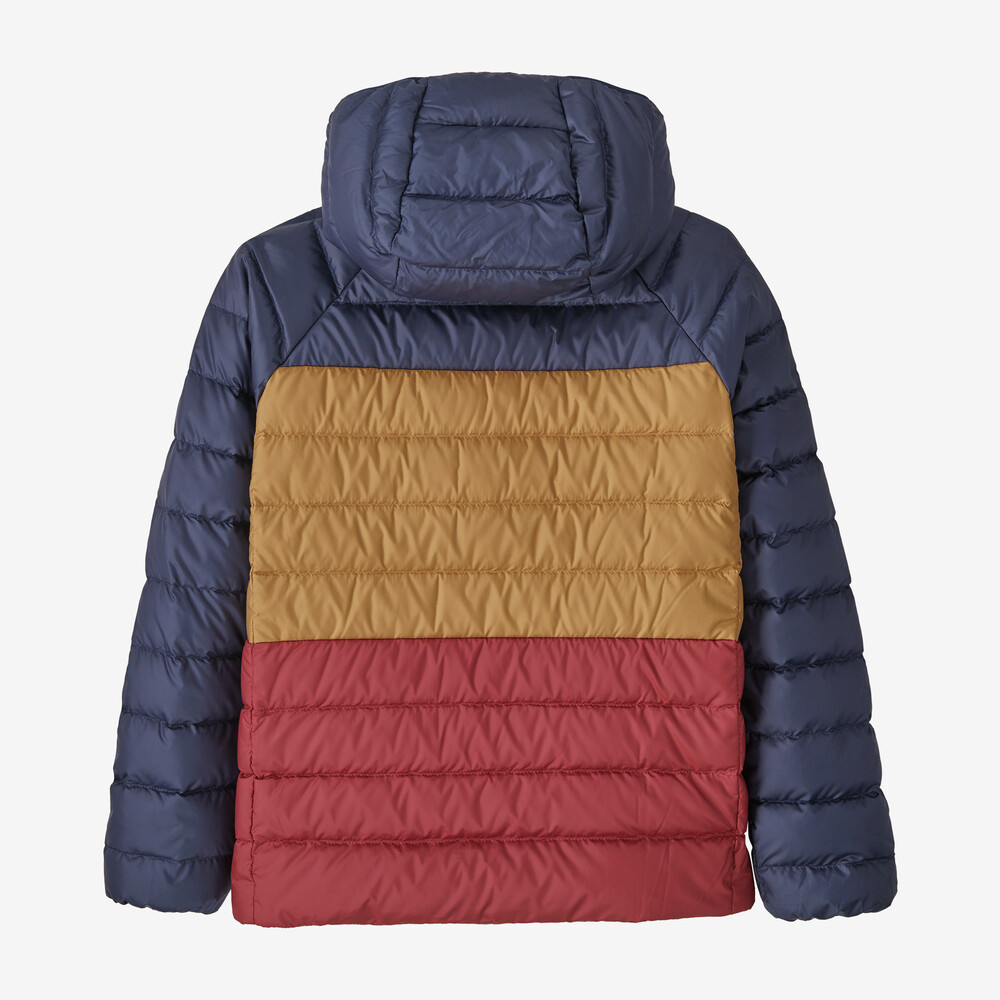 Wendbarer Daunenpullover mit Kapuze für Kinder