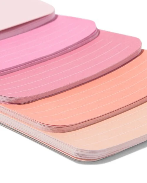 bloc-notes 5 couleurs