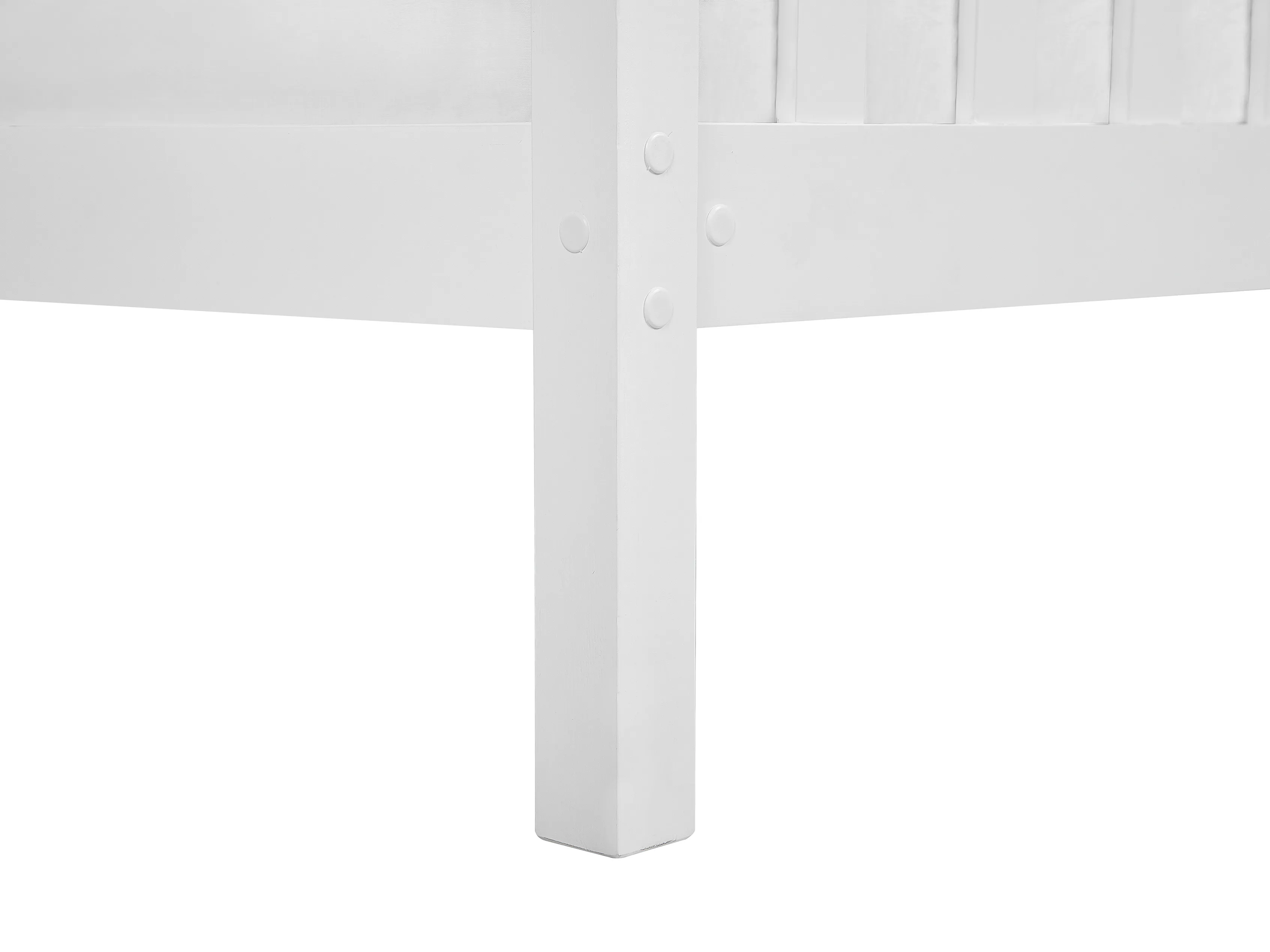 Bed Dennenhout GIVERNY 180 x 200 cm Wit
