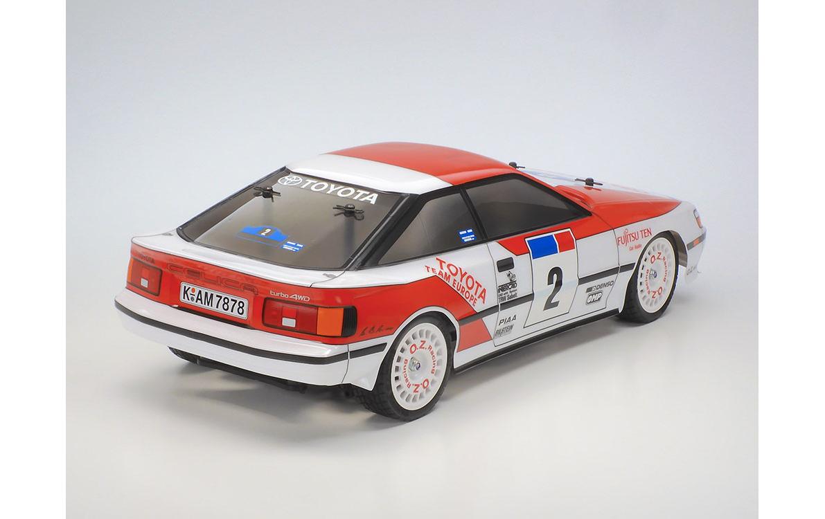 Tourenwagen Toyota Celica GT-Four, TT-02, Bausatz, 1:10Toyota Celica GT-Four (ST165) On-Road Modell auf bewährtem TT02 Chassis