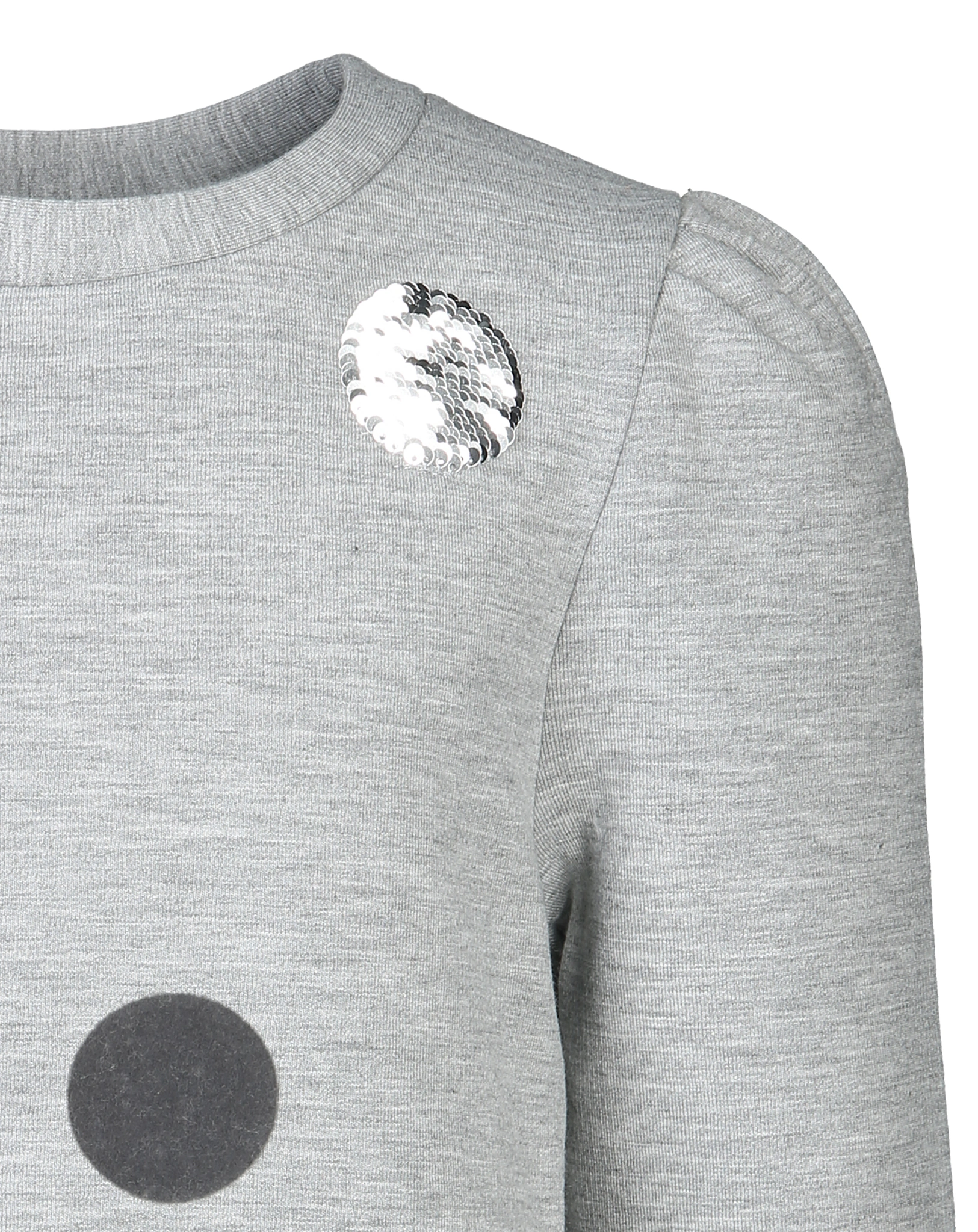 Sweatpullover FUNKY DOTS in silbergrau