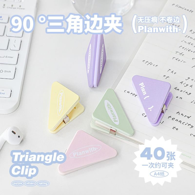 princesseria - Driehoek Letterbinder Clip / Set