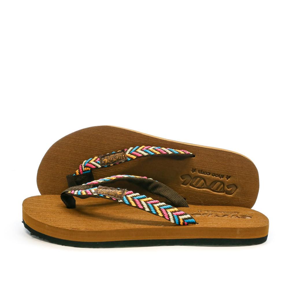 Cool Shoe Tongs Marron Fille Cool Shoe Space Trip